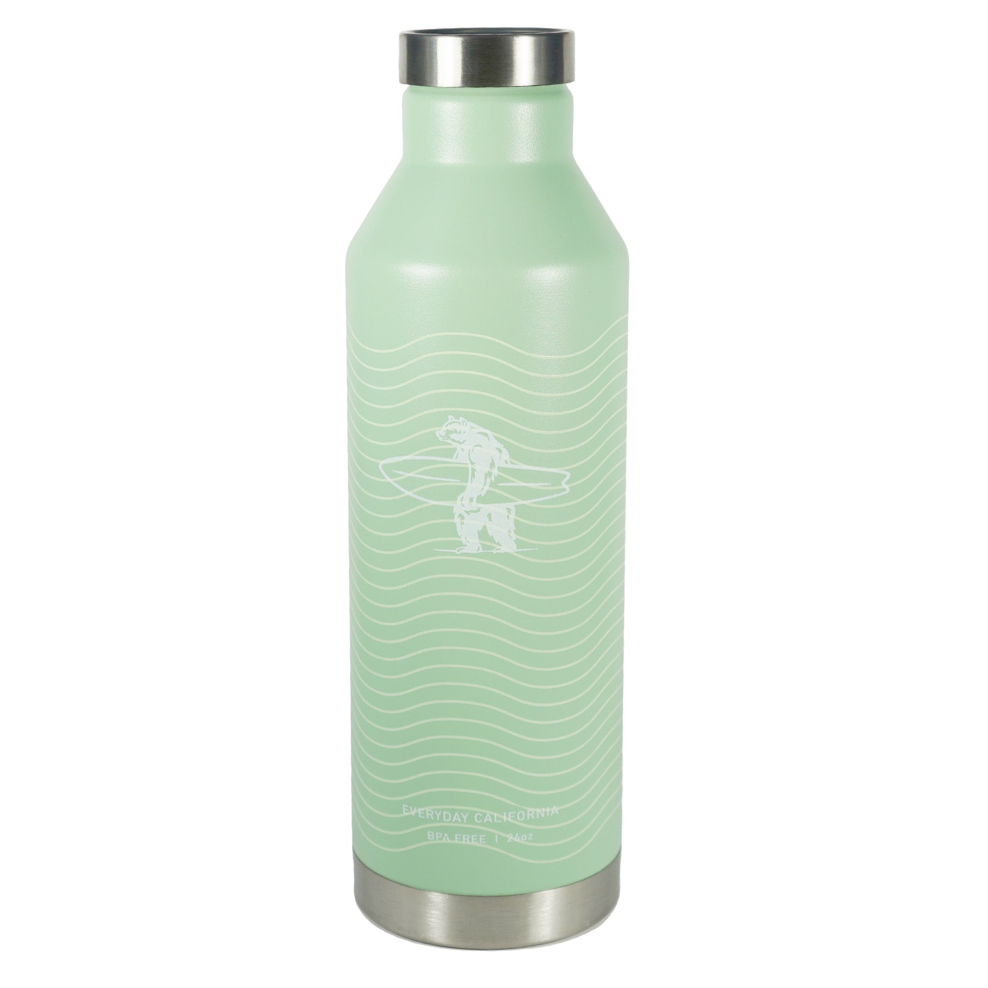 Everyday California seaglass Brutus insulated waterbottle