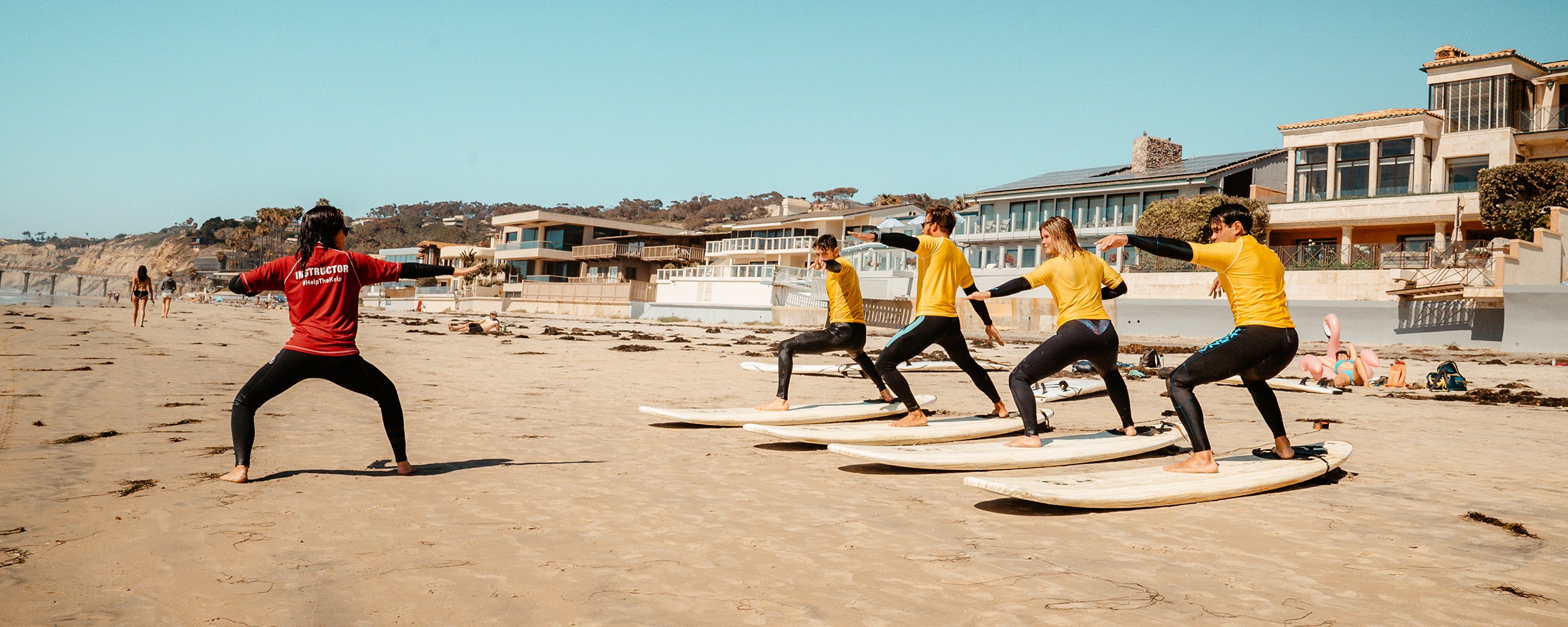Lessons - Private Surf Lessons in La Jolla, California with Everyday California